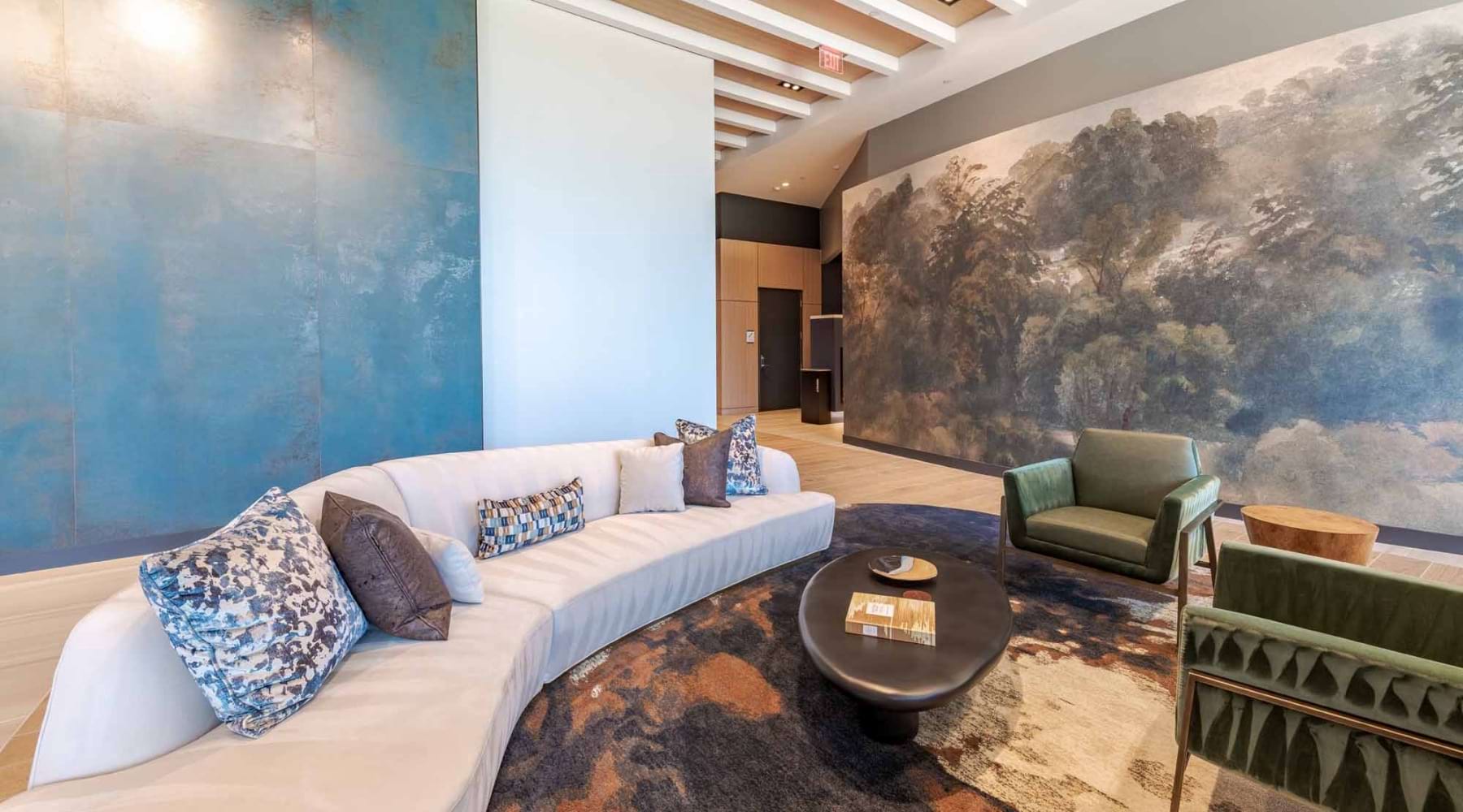 lobby with ample seating