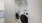 a washing machine in a room