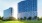 a few tall buildings